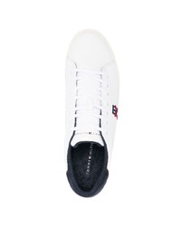 weiße niedrige Sneakers von Tommy Hilfiger