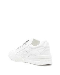 weiße niedrige Sneakers von DSQUARED2