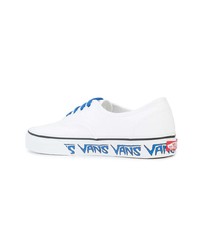 weiße niedrige Sneakers von Vans