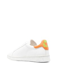 weiße niedrige Sneakers von DSQUARED2