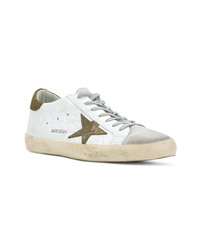 weiße niedrige Sneakers von Golden Goose Deluxe Brand