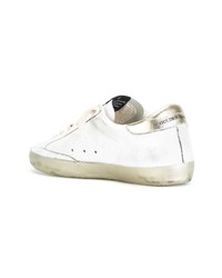 weiße niedrige Sneakers von Golden Goose Deluxe Brand