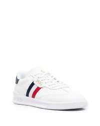 weiße niedrige Sneakers von Polo Ralph Lauren