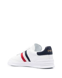 weiße niedrige Sneakers von Polo Ralph Lauren