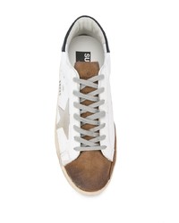 weiße niedrige Sneakers von Golden Goose