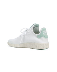 weiße niedrige Sneakers von Adidas By Pharrell Williams