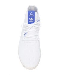 weiße niedrige Sneakers von Adidas By Pharrell Williams