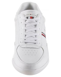 weiße niedrige Sneakers von Tommy Hilfiger