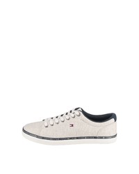 weiße niedrige Sneakers von Tommy Hilfiger