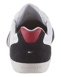 weiße niedrige Sneakers von Tommy Hilfiger