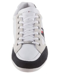 weiße niedrige Sneakers von Tommy Hilfiger