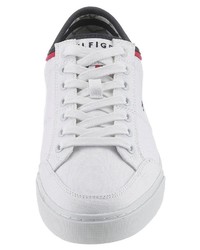 weiße niedrige Sneakers von Tommy Hilfiger
