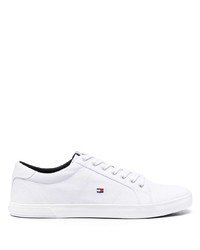 weiße niedrige Sneakers von Tommy Hilfiger