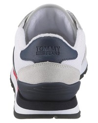 weiße niedrige Sneakers von Tommy Jeans
