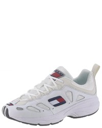 weiße niedrige Sneakers von Tommy Jeans
