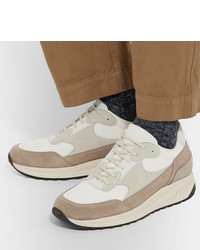 weiße niedrige Sneakers von Common Projects