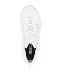 weiße niedrige Sneakers von Moncler