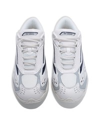 weiße niedrige Sneakers von Raf Simons