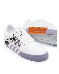 weiße niedrige Sneakers von Off-White