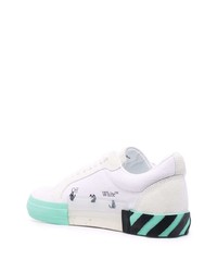 weiße niedrige Sneakers von Off-White