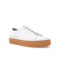 weiße niedrige Sneakers von Swear