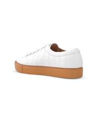 weiße niedrige Sneakers von Swear