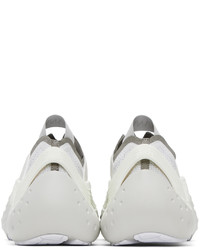 weiße niedrige Sneakers von Lanvin