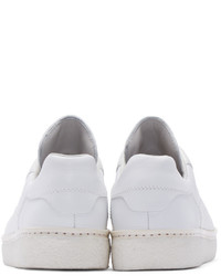 weiße niedrige Sneakers von Alexander Wang