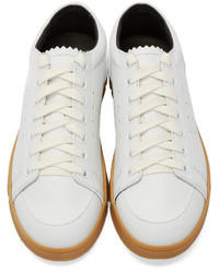 weiße niedrige Sneakers von Loewe
