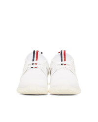 weiße niedrige Sneakers von Moncler