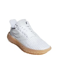 weiße niedrige Sneakers von adidas