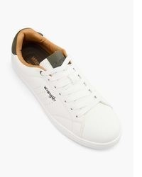 weiße niedrige Sneakers von Wrangler