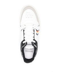 weiße niedrige Sneakers von Missoni