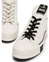 weiße niedrige Sneakers von Rick Owens
