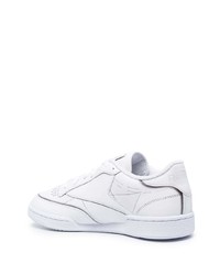 weiße niedrige Sneakers von Maison Margiela