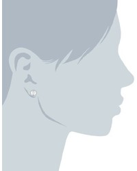 weiße Ohrringe von Diamonfire