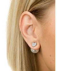weiße Ohrringe von Ornami