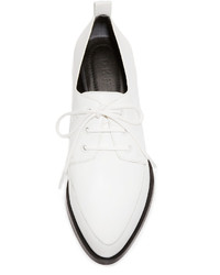 weiße Oxford Schuhe von DKNY