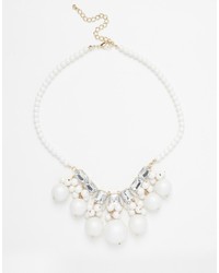 weiße Perlenkette von Oasis