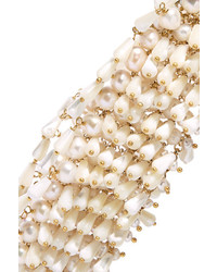 weiße Perlenkette von Rosantica