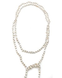 weiße Perlenkette von ginette_ny