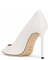 weiße Pumps von Jimmy Choo