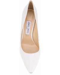 weiße Pumps von Jimmy Choo