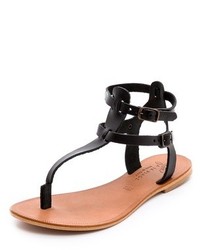 weiße Römersandalen aus Leder von Joie a la Plage