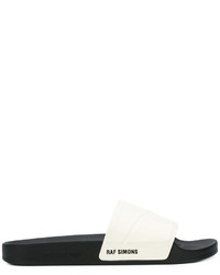 weiße Sandalen von Adidas By Raf Simons