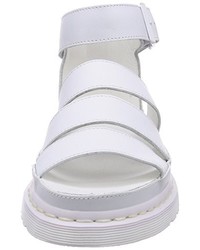 weiße Sandalen von Dr. Martens