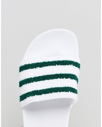 weiße Sandalen von adidas