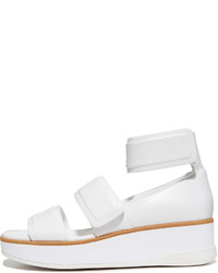 weiße Sandalen von DKNY