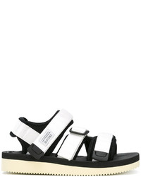 weiße Sandalen von Suicoke