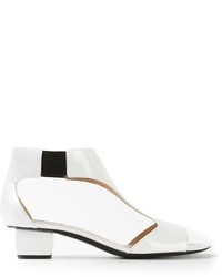 weiße Sandaletten von Emporio Armani